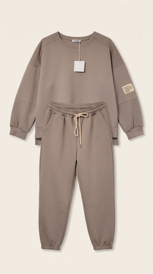 Zweiteiler "Juliane" in beige