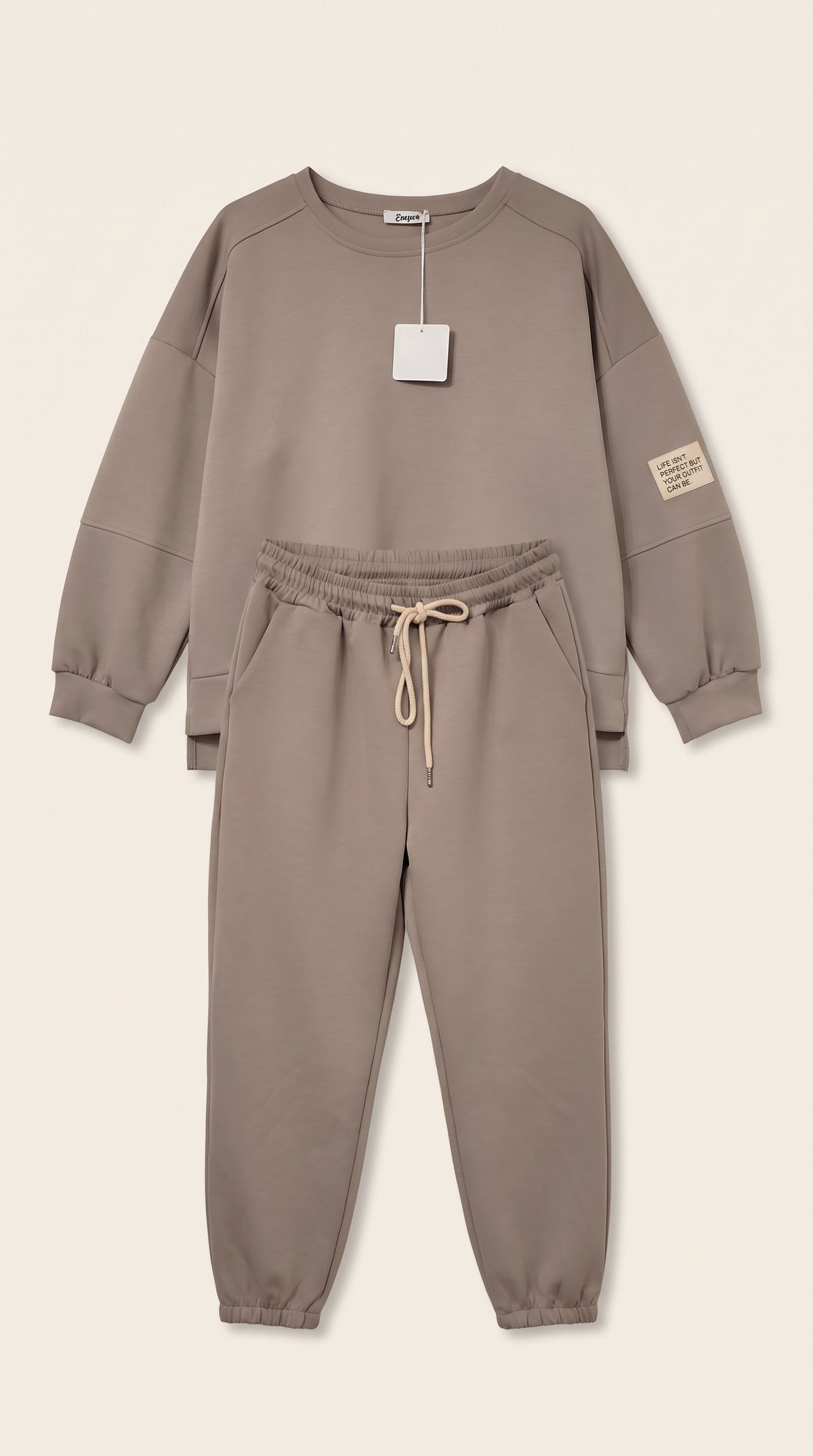 Zweiteiler "Juliane" in beige