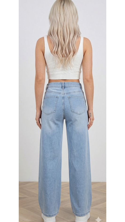 Barrel Wide Leg Baggy Jeans