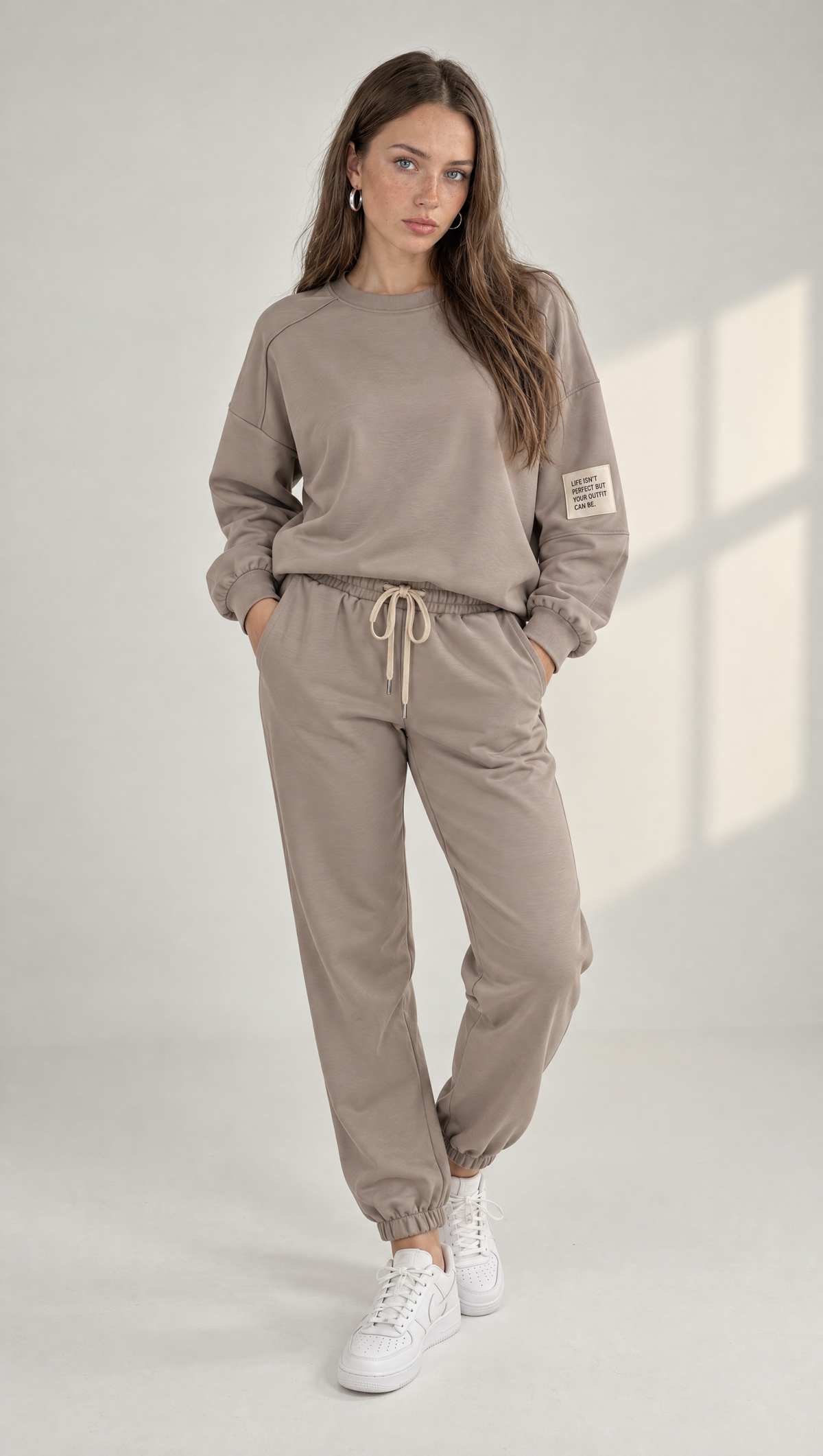 Zweiteiler "Juliane" in beige