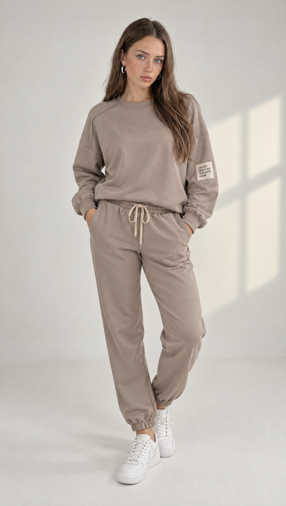 Zweiteiler "Juliane" in beige