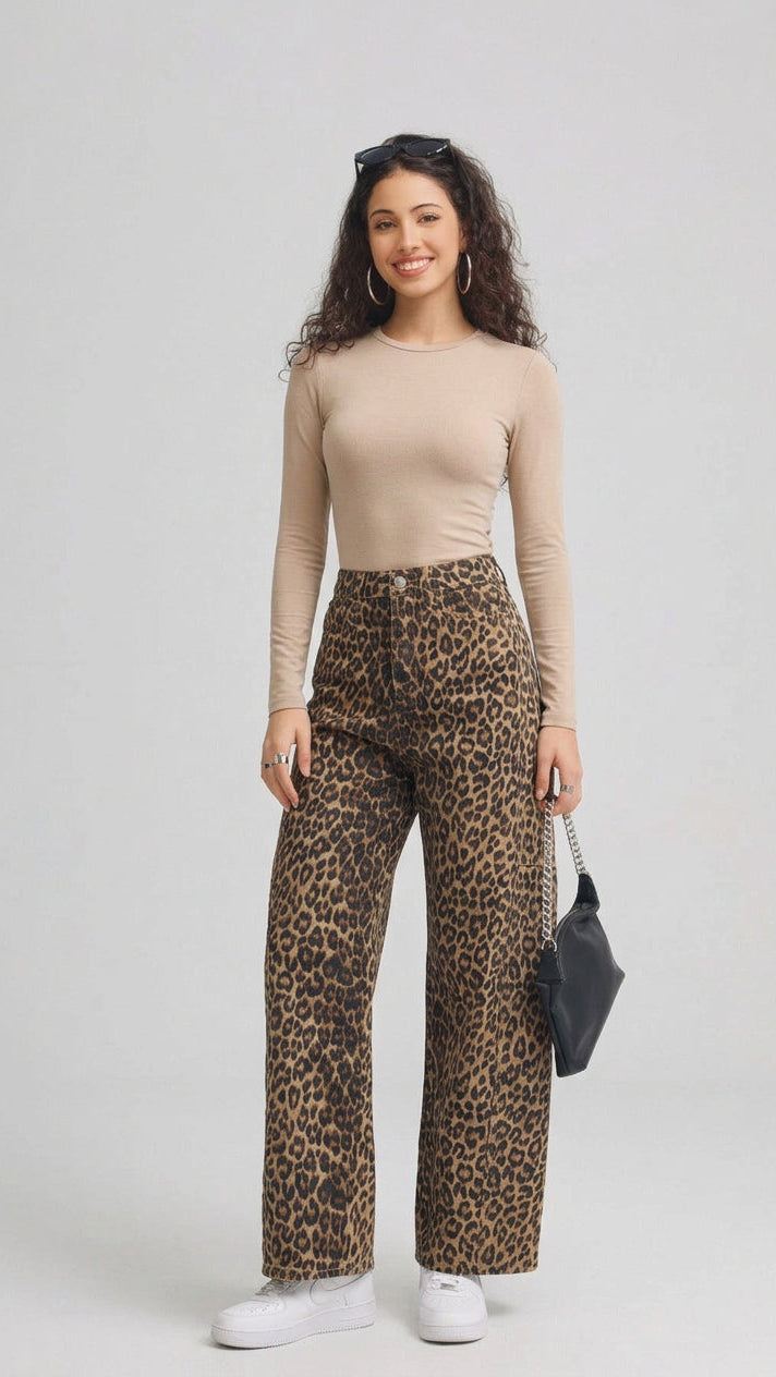 Leo Barrel Wideleg Jeans